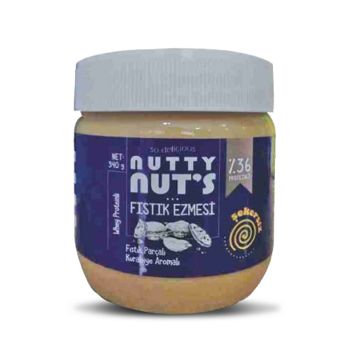Nutty Nut's Whey Proteinli Yer Fıstığı Ezmesi 340 Gr